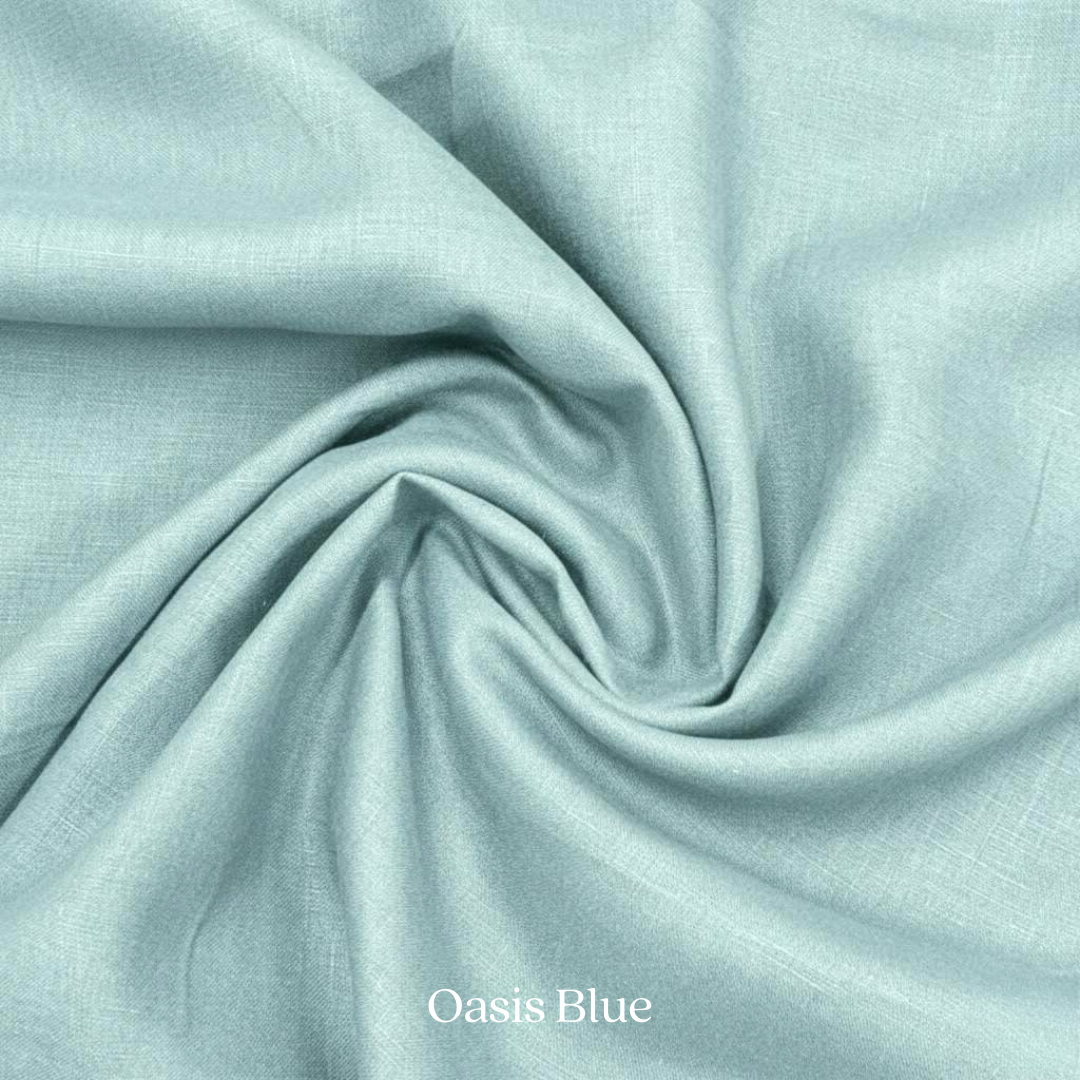 Rustica Heavyweight Linen Fabric By The Yard: Natural Garment | Bedding | Home Decor
