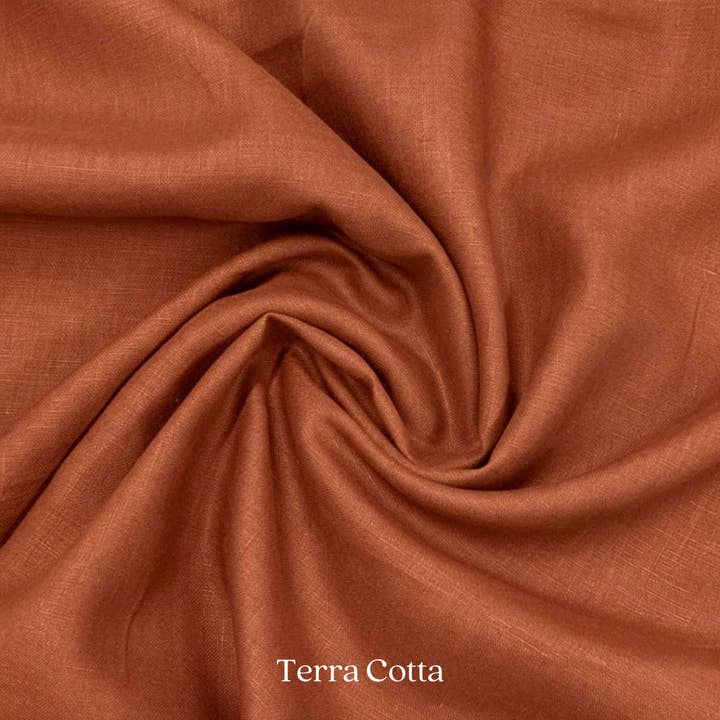 Terra Cotta — Sorella Sheer Linen