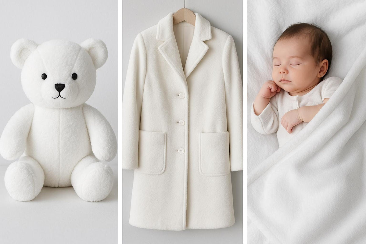 Soft Plush Minky Fabric: 60" Wide Polyester Fleece (257 GSM) Baby Blanket Material