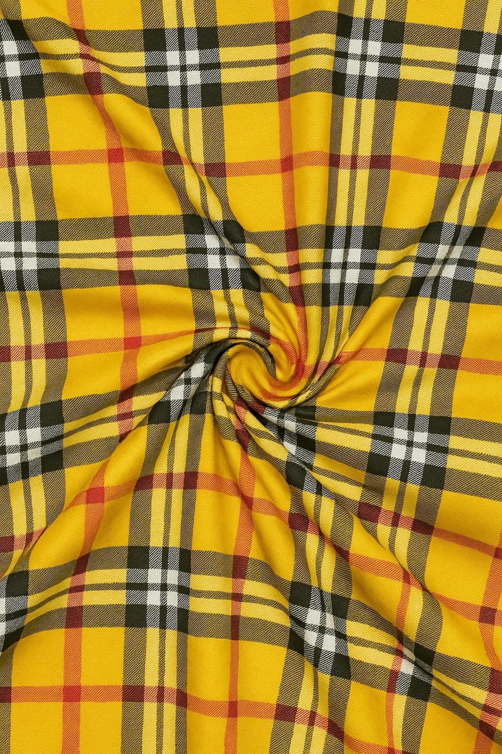 Stretch Plaid Fabric: Nylon Spandex Blend, 60" Wide - Dance & Costume