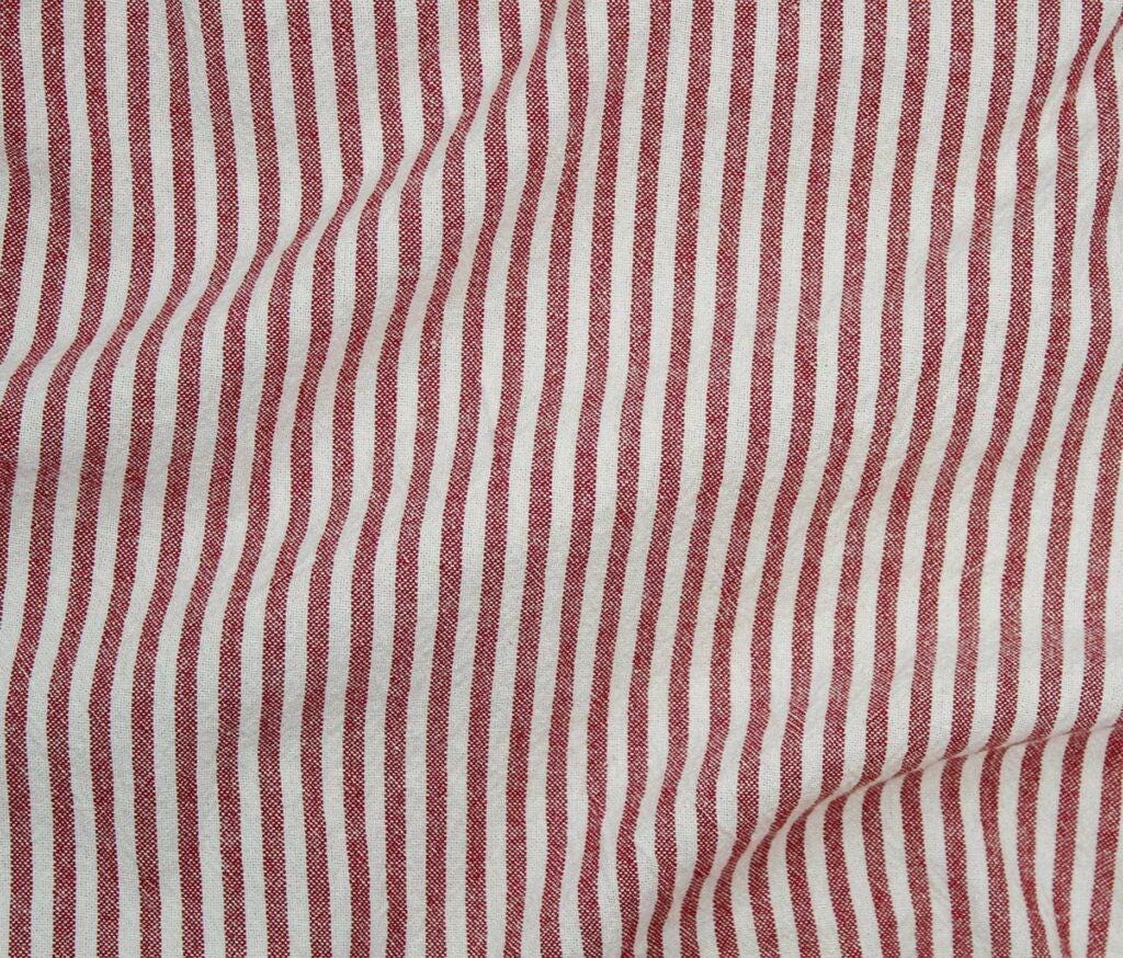 Azari Organic Cotton Yarn Dyed Stripe Fabric - Midweight Apparel Textile