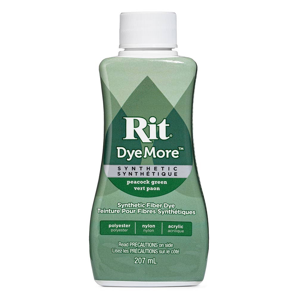 Rit DyeMore Synthetic Fabric Dye: Polyester, Nylon, Acrylic (7oz Bottle)