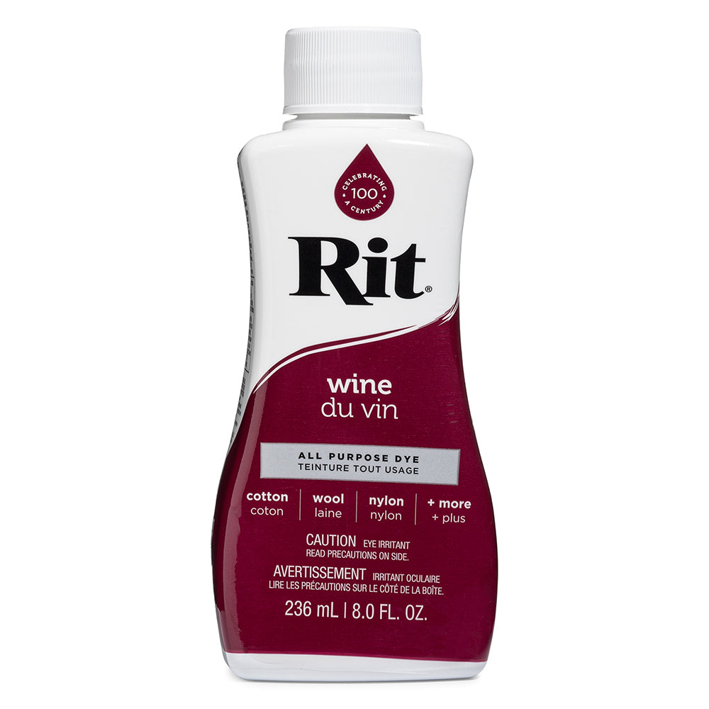 Rit All-Purpose Liquid Fabric Dye: Cotton, Nylon, Rayon - 8oz