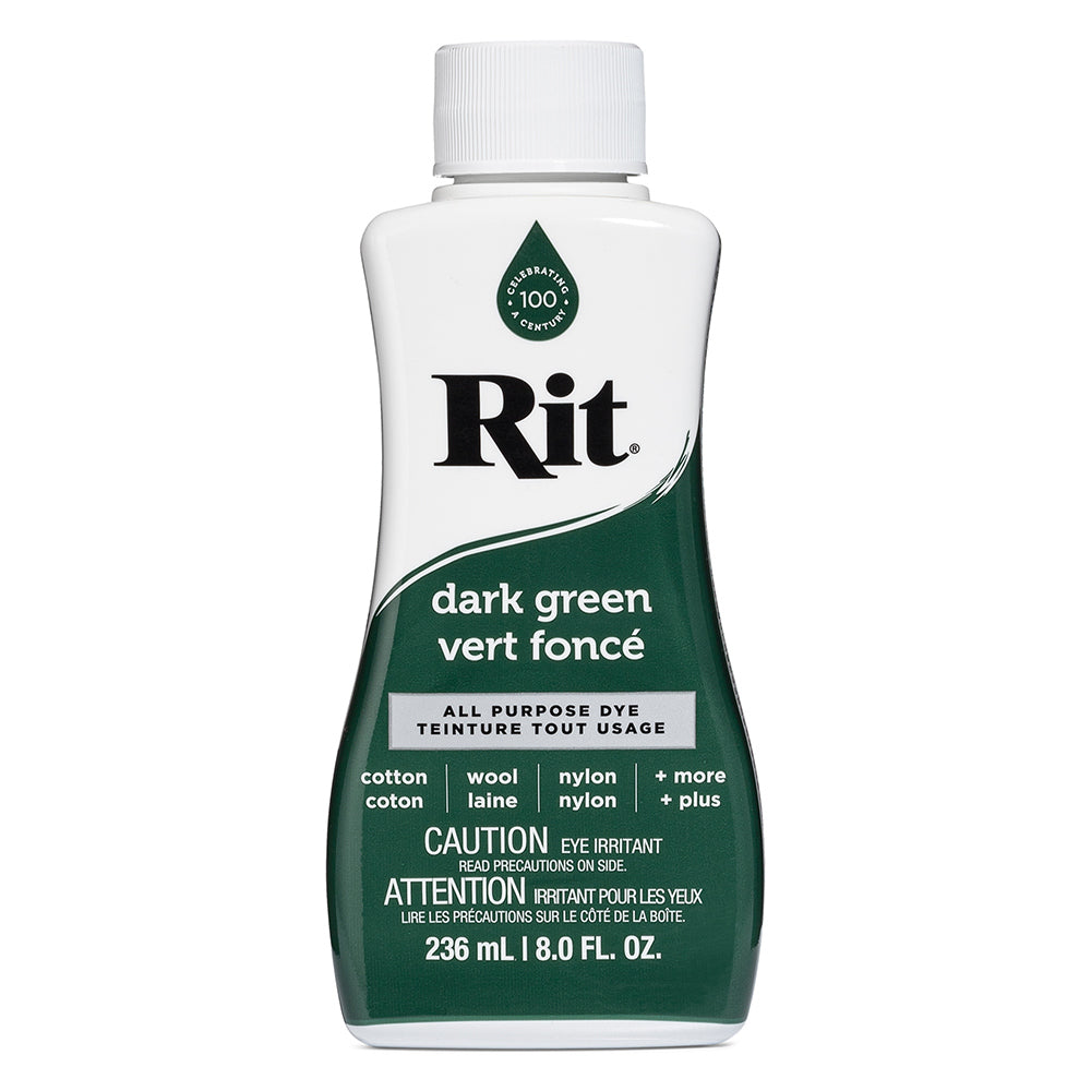 Rit All-Purpose Liquid Fabric Dye: Cotton, Nylon, Rayon - 8oz