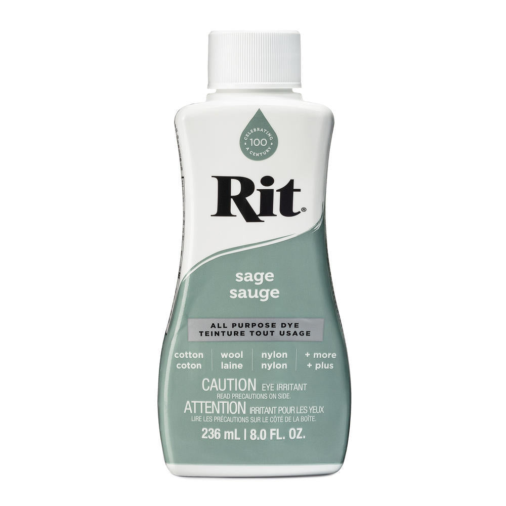 Rit All-Purpose Liquid Fabric Dye: Cotton, Nylon, Rayon - 8oz