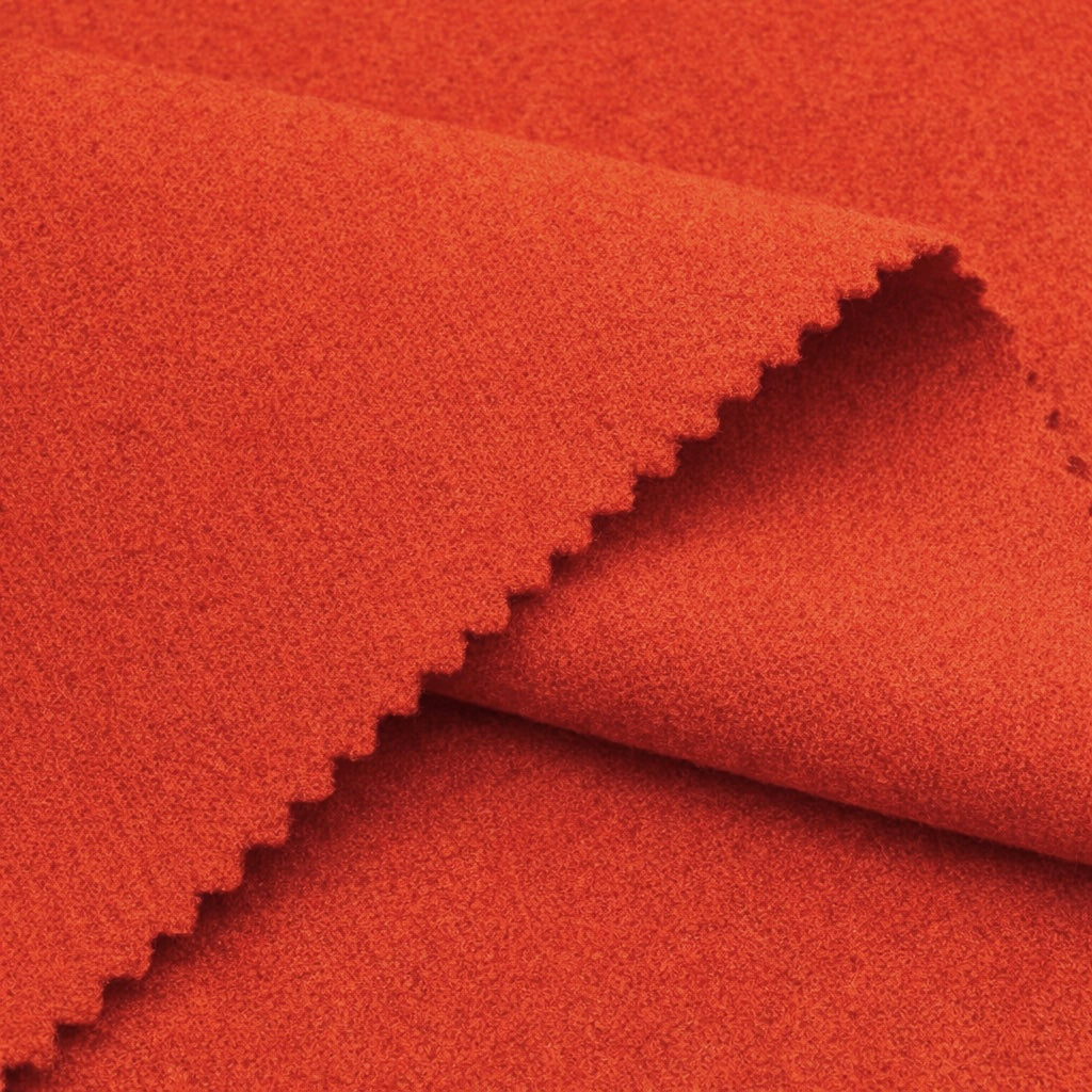 Heavyweight Melton Wool Fabric - 60% Wool Blend - By The Metre