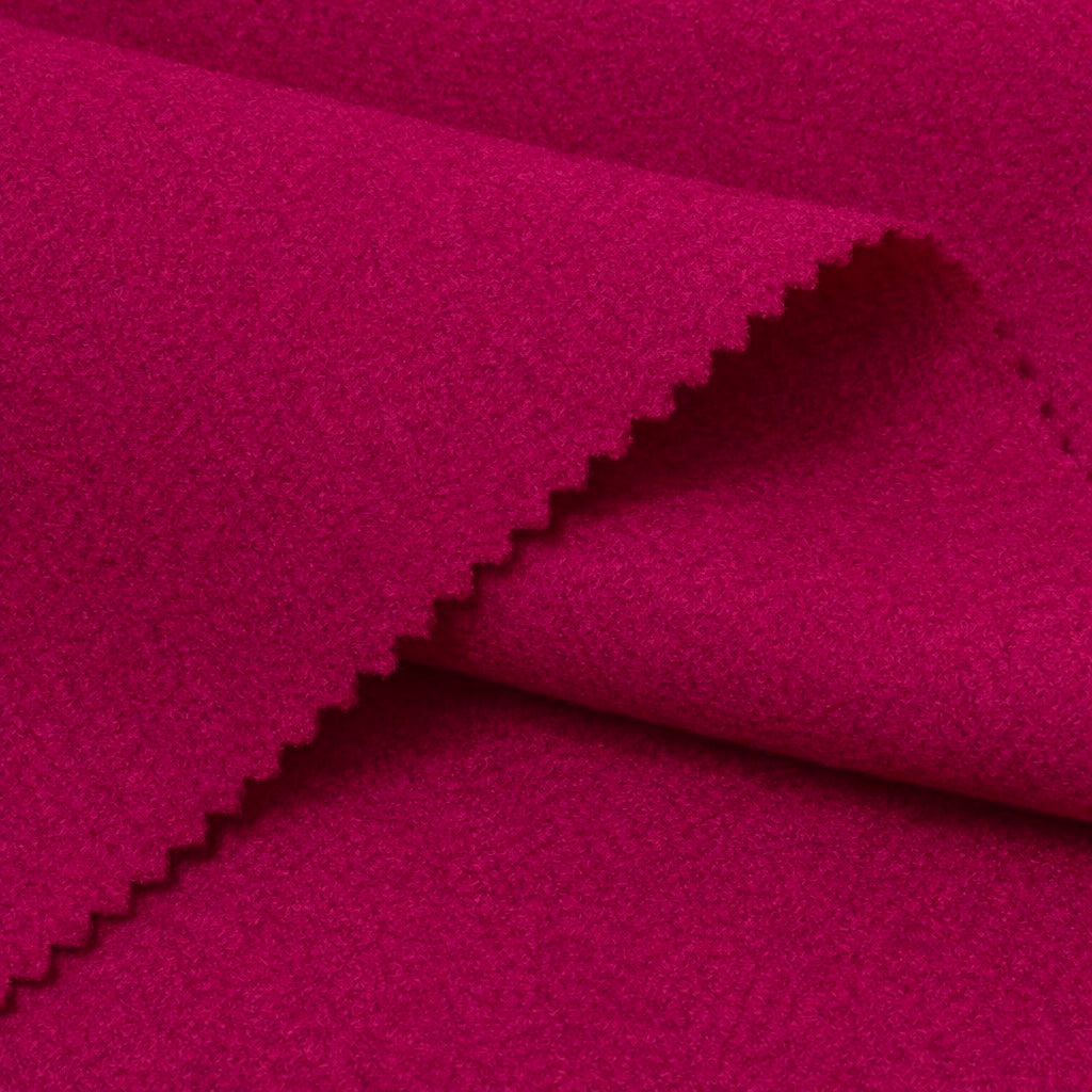 Heavyweight Melton Wool Fabric - 60% Wool Blend - By The Metre