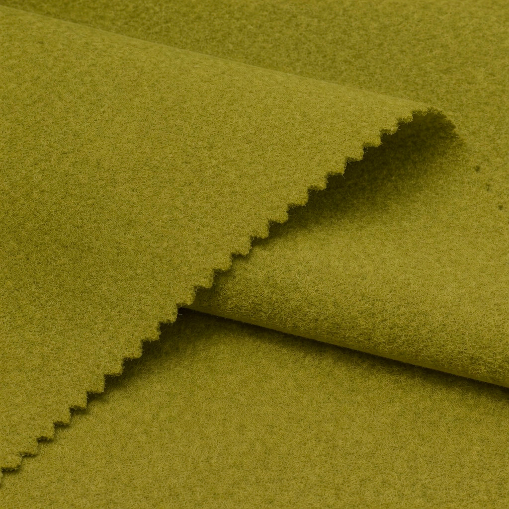 Heavyweight Melton Wool Fabric - 60% Wool Blend - By The Metre
