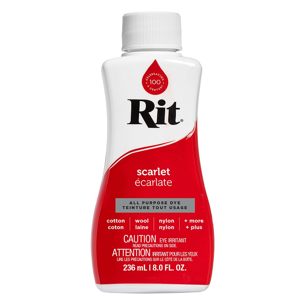 Rit All-Purpose Liquid Fabric Dye: Cotton, Nylon, Rayon - 8oz
