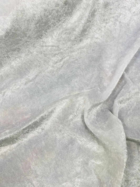 Panne Crushed Velvet Fabric: Soft Stretch Knit for Costumes & Decor