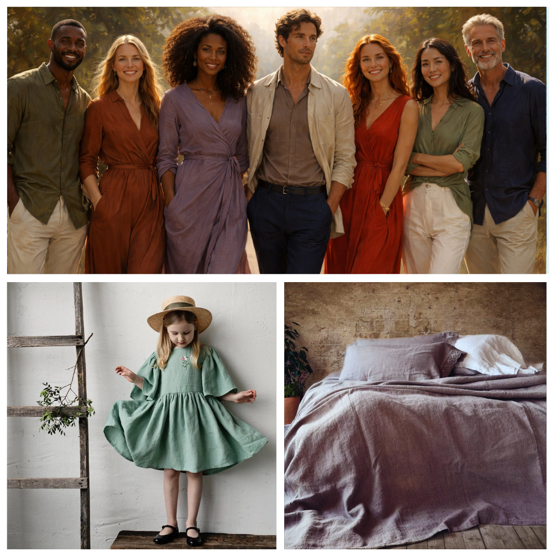 Rustica Heavyweight Linen Fabric By The Yard: Natural Garment | Bedding | Home Decor