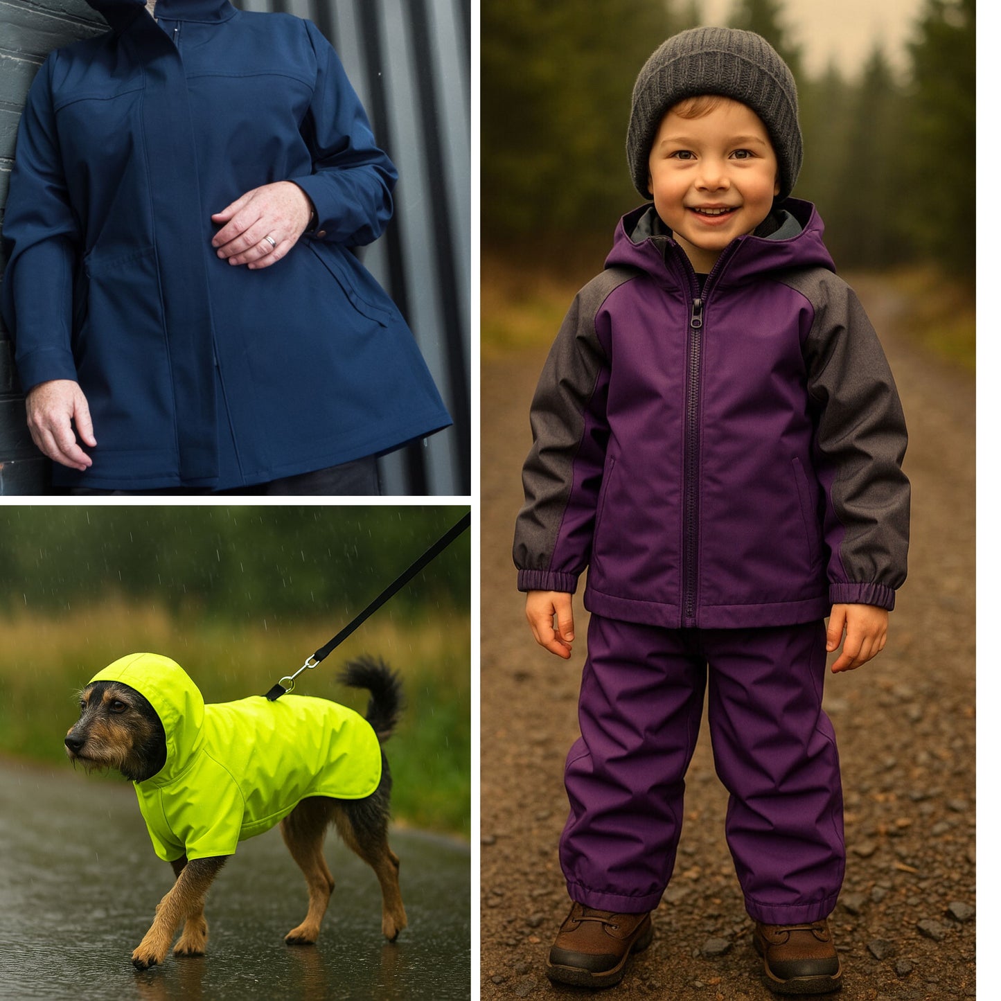 Dintex Waterproof Softshell – Fleece Back Technical Fabric | 320 GSM