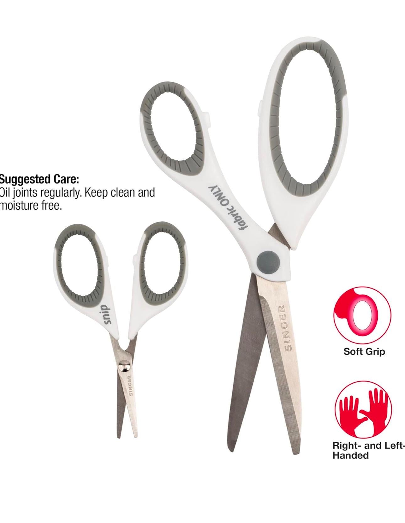Singer Scissors Combo Pack – Stainless Steel Crafting Set