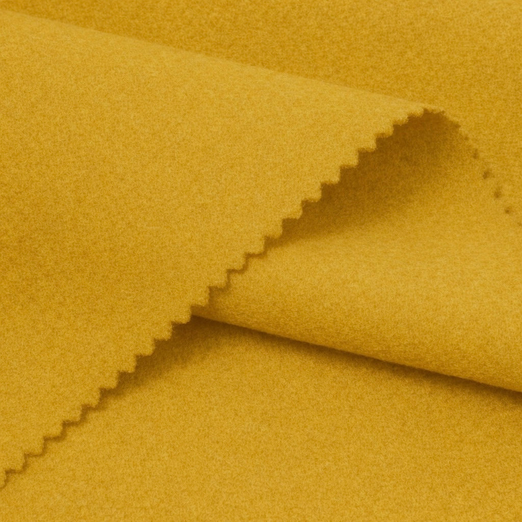 Heavyweight Melton Wool Fabric - 60% Wool Blend - By The Metre