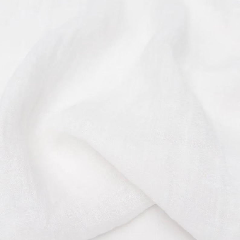 Aurelia 100% Linen Gauze Fabric – Lightweight, By the Metre