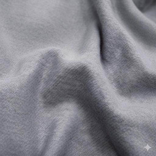 Organic Cotton Twill Fabric: Sustainable Brushed Twill, 55" Wide