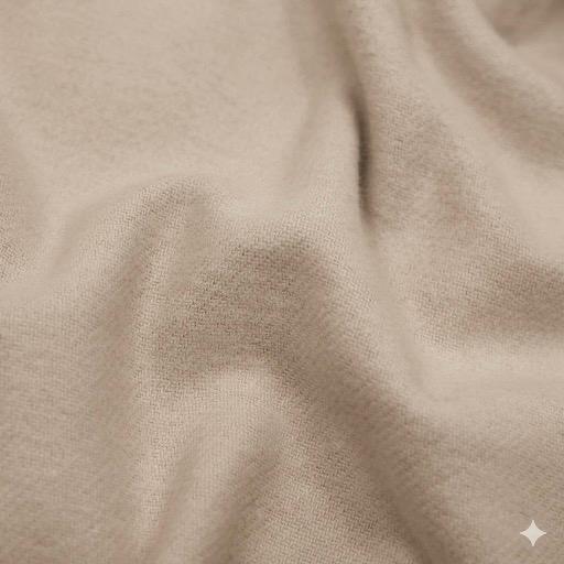 Organic Cotton Twill Fabric: Sustainable Brushed Twill, 55" Wide