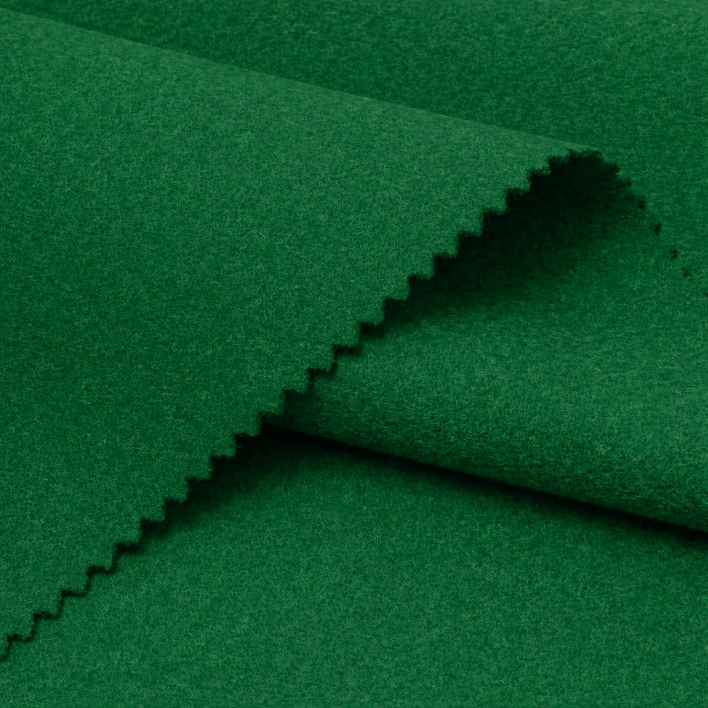 Heavyweight Melton Wool Fabric - 60% Wool Blend - By The Metre