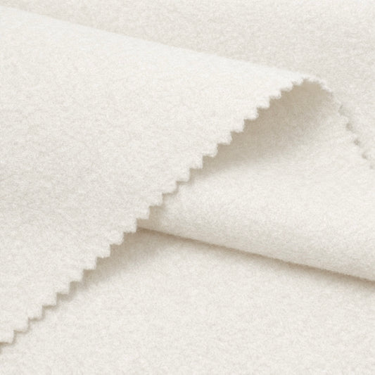 Heavyweight Melton Wool Fabric - 60% Wool Blend - By The Metre