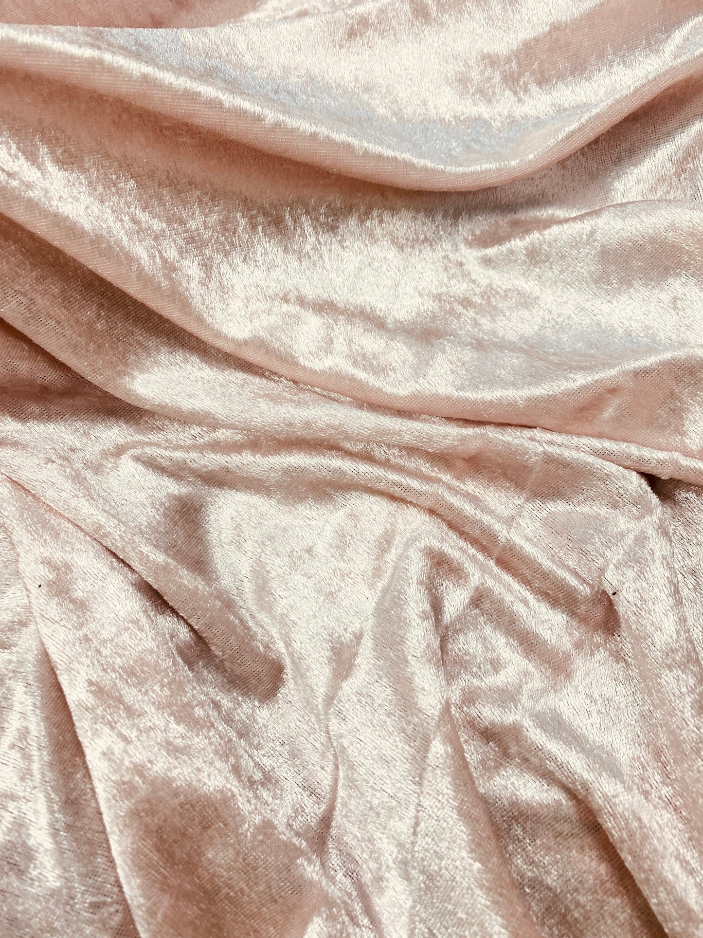 Panne Crushed Velvet Fabric: Soft Stretch Knit for Costumes & Decor