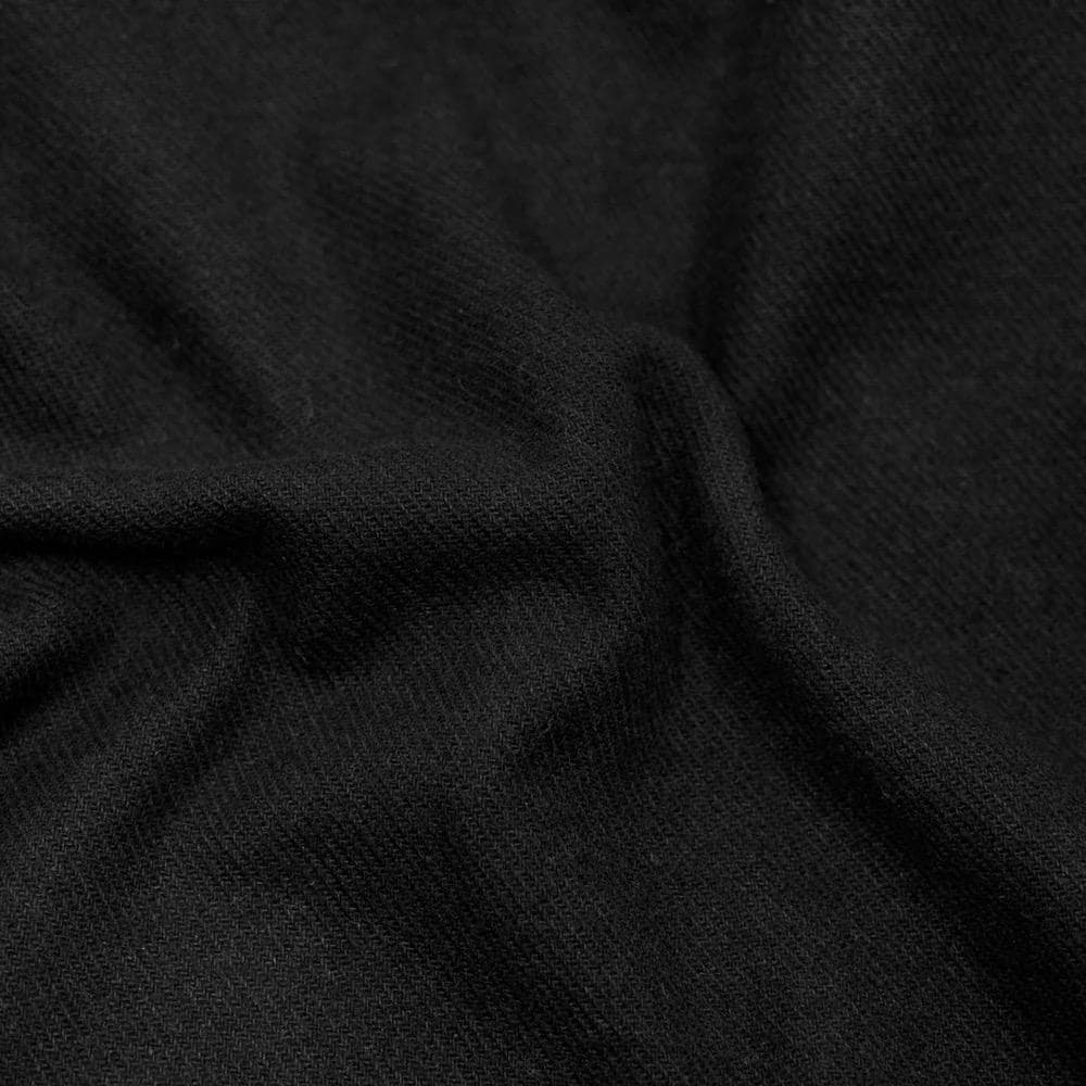 Organic Cotton Twill Fabric: Sustainable Brushed Twill, 55" Wide