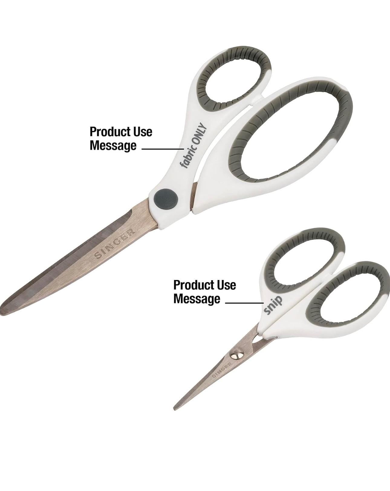 Singer Scissors Combo Pack – Stainless Steel Crafting Set