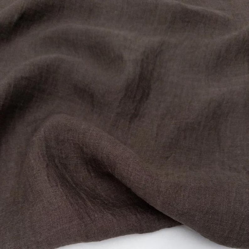 Aurelia 100% Linen Gauze Fabric – Lightweight, By the Metre
