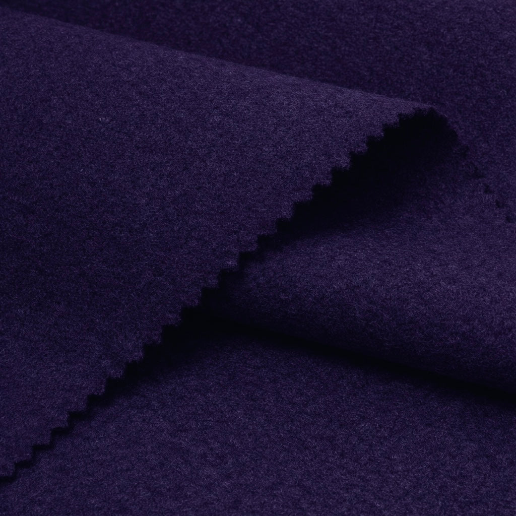 Heavyweight Melton Wool Fabric - 60% Wool Blend - By The Metre