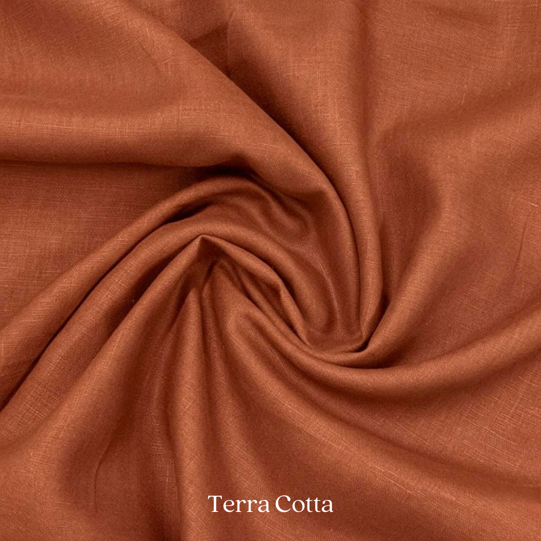 Rustica Heavyweight Linen Fabric By The Yard: Natural Garment | Bedding | Home Decor