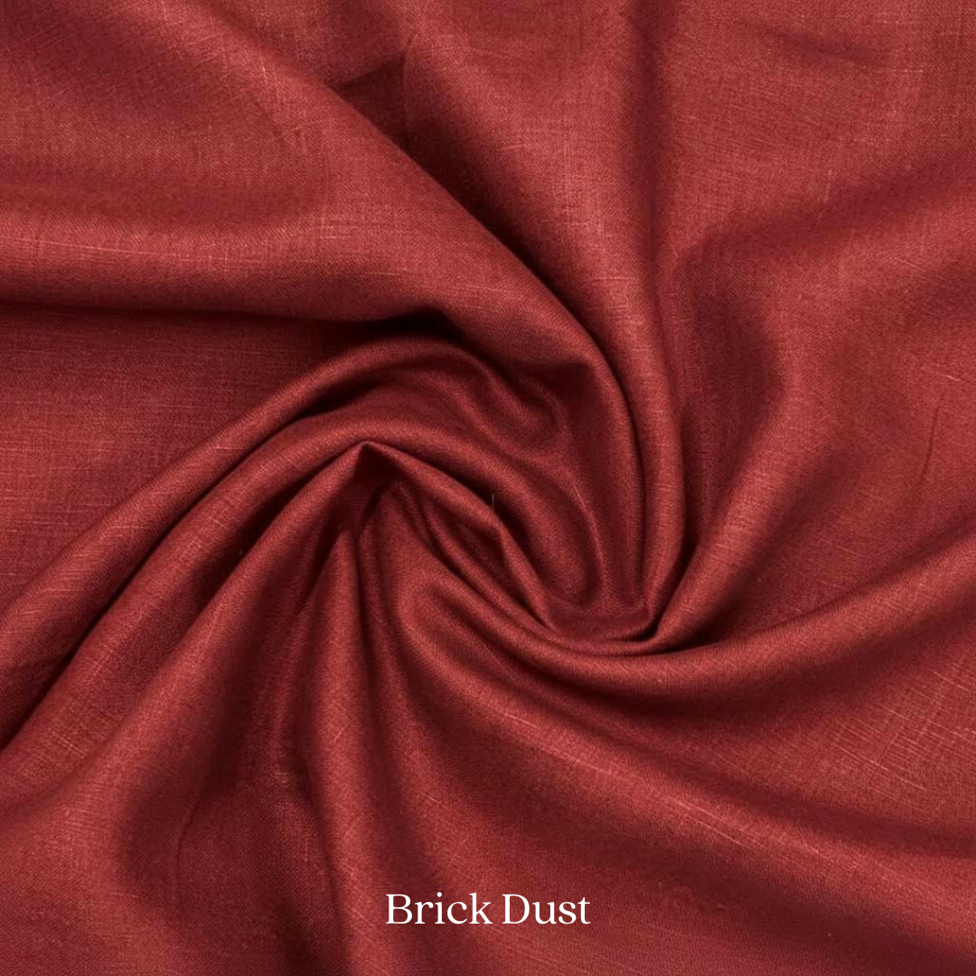 Rustica Heavyweight Linen Fabric By The Yard: Natural Garment | Bedding | Home Decor