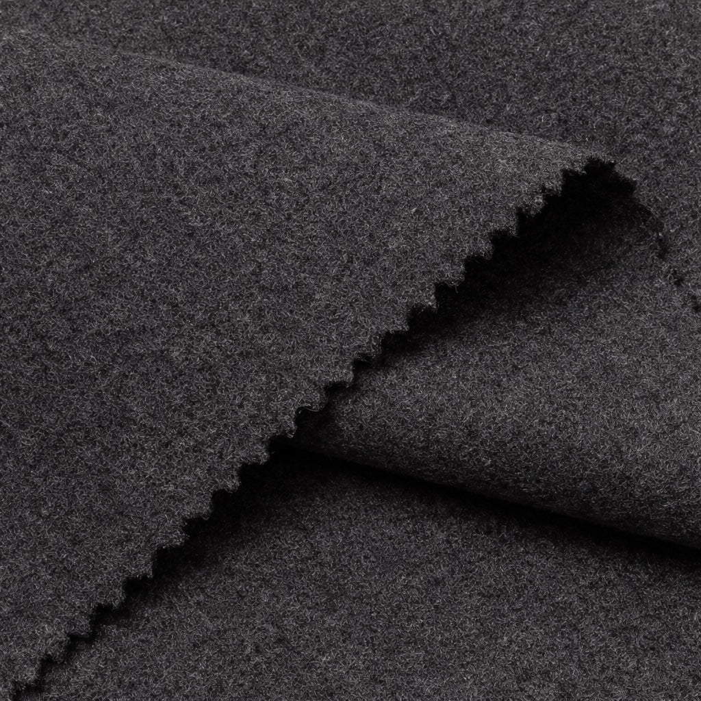 Heavyweight Melton Wool Fabric - 60% Wool Blend - By The Metre