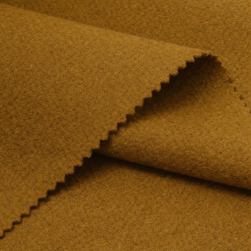 Heavyweight Melton Wool Fabric - 60% Wool Blend - By The Metre
