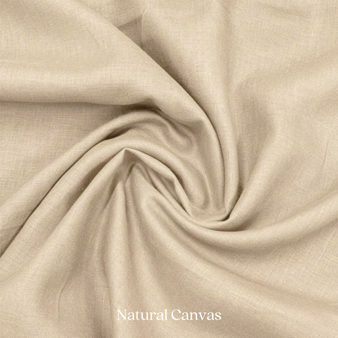 Rustica Heavyweight Linen Fabric By The Yard: Natural Garment | Bedding | Home Decor