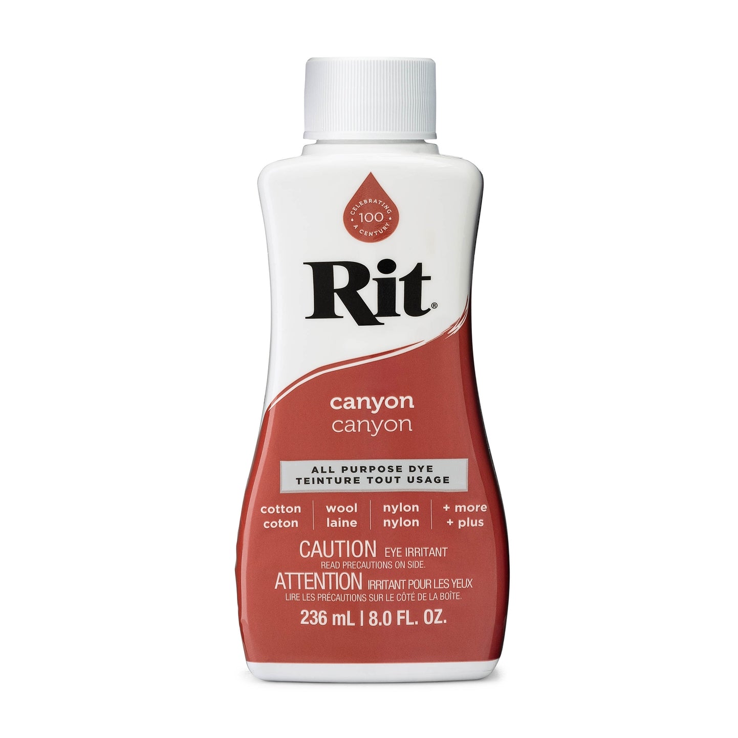 Rit All-Purpose Liquid Fabric Dye: Cotton, Nylon, Rayon - 8oz