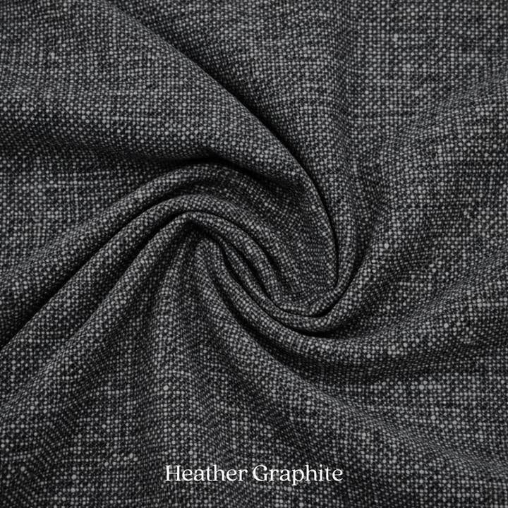 Heather Graphite — Sorella Sheer Linen