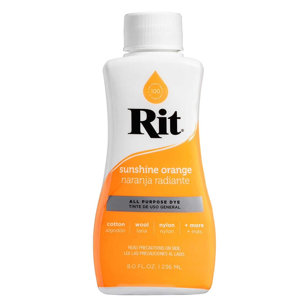 Rit All-Purpose Liquid Fabric Dye: Cotton, Nylon, Rayon - 8oz