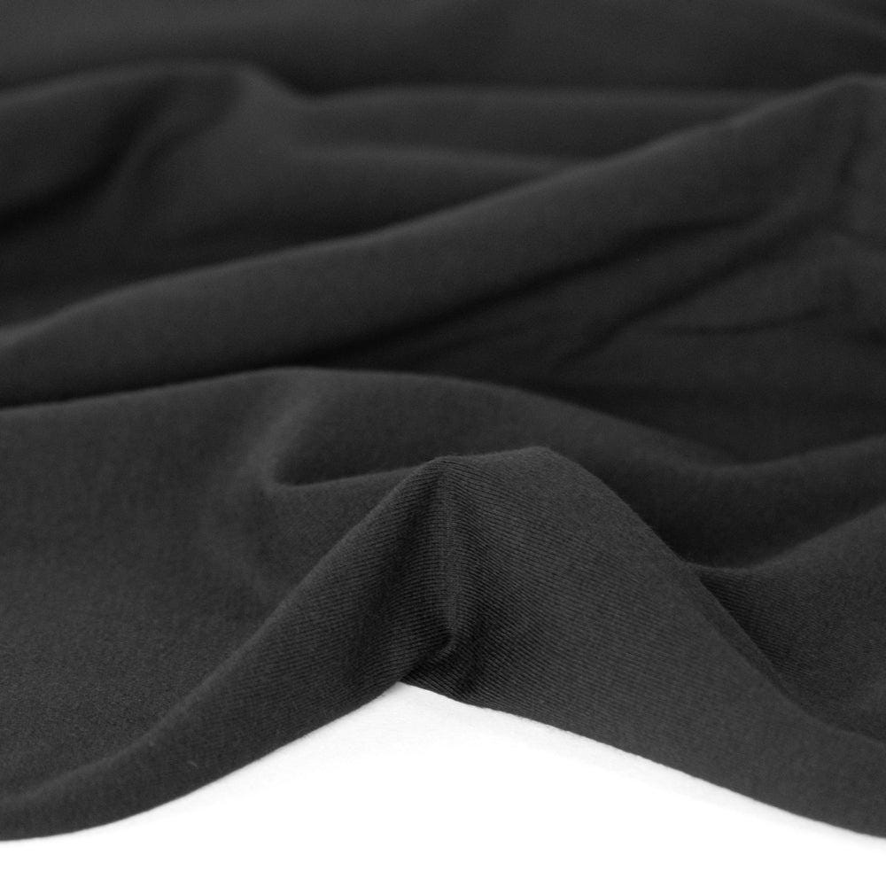 Organic Cotton Spandex Jersey Knit Fabric | Heavy Weight 300gsm, 4-Way Stretch