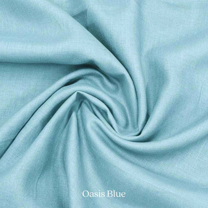 Oasis Blue — Sorella Sheer Linen