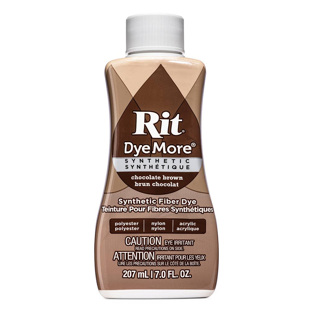 Rit DyeMore Synthetic Fabric Dye: Polyester, Nylon, Acrylic (7oz Bottle)