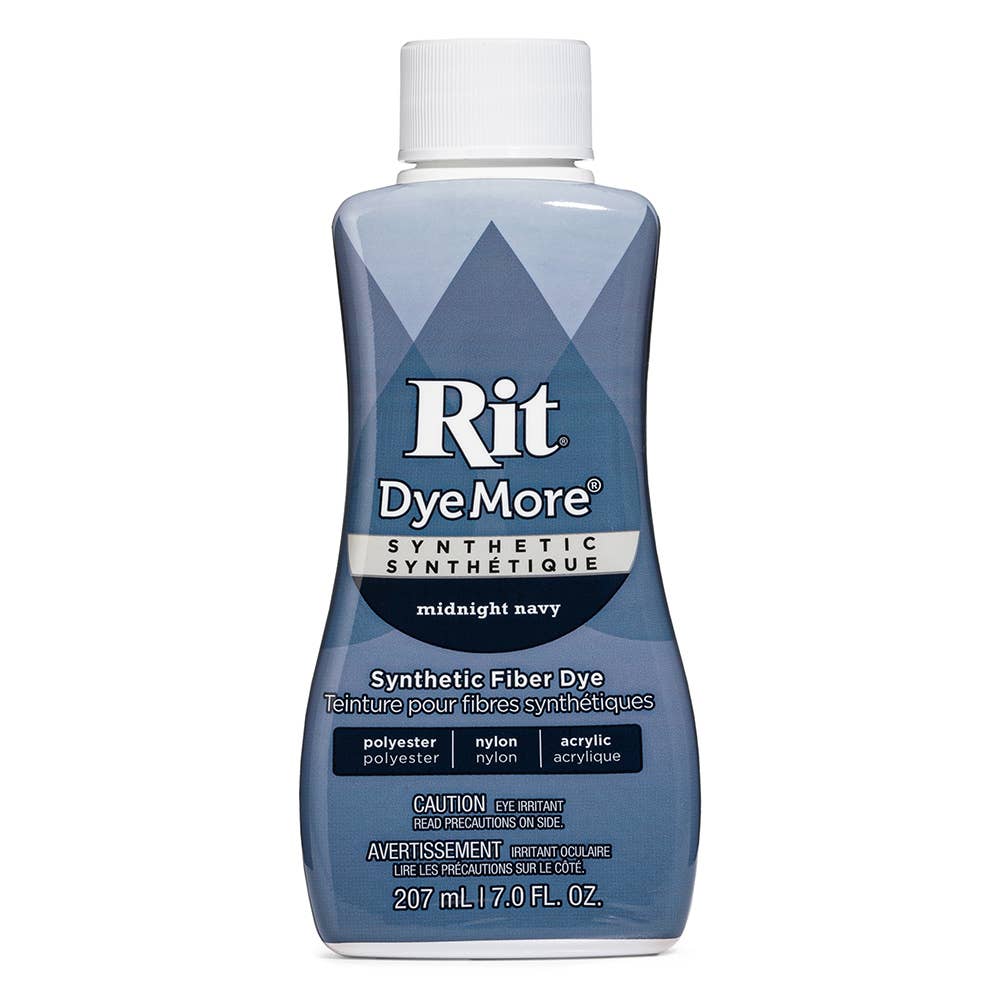 Rit DyeMore Synthetic Fabric Dye: Polyester, Nylon, Acrylic (7oz Bottle)