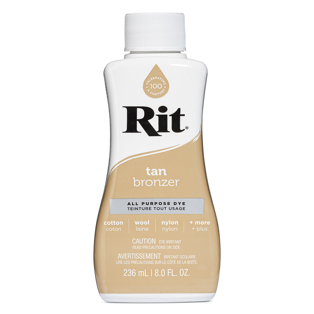 Rit All-Purpose Liquid Fabric Dye: Cotton, Nylon, Rayon - 8oz