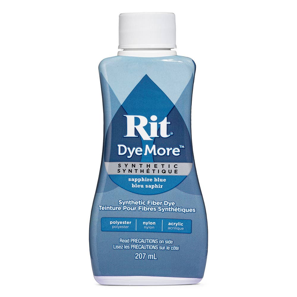Rit DyeMore Synthetic Fabric Dye: Polyester, Nylon, Acrylic (7oz Bottle)