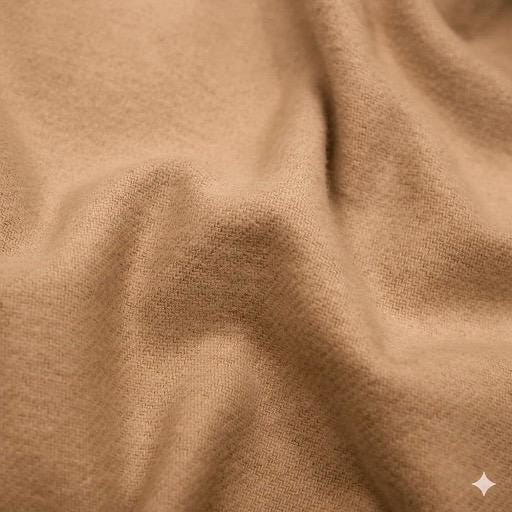 Organic Cotton Twill Fabric: Sustainable Brushed Twill, 55" Wide
