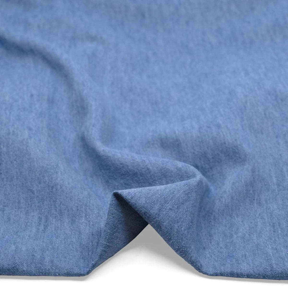 Hemp Organic Cotton Denim Fabric | 210 GSM, Sustainable Sewing