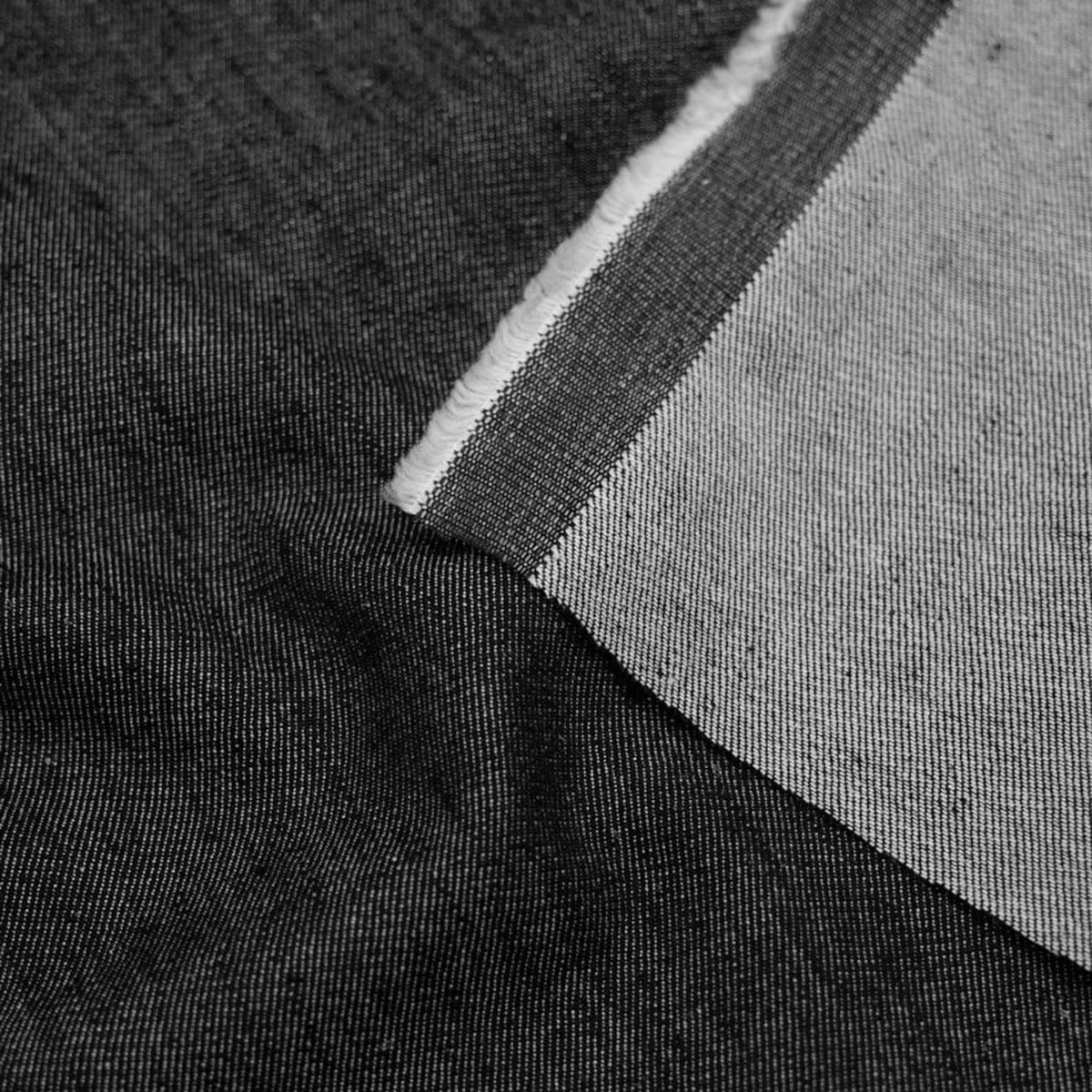 Hemp Organic Cotton Denim Fabric | 210 GSM, Sustainable Sewing