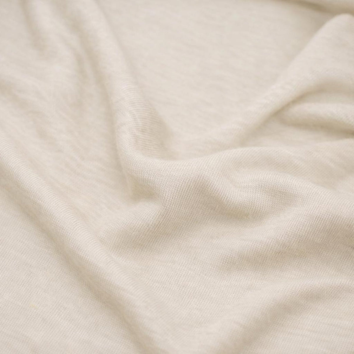 Merino Wool Jersey Knit Blend Fabric | Soft, Breathable, Sustainable Apparel