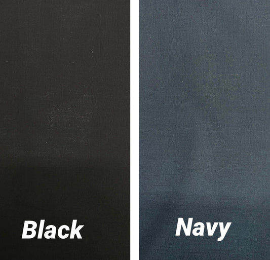 Lightweight Broadcloth Fabric: Cotton-Poly Blend, Smooth Weave