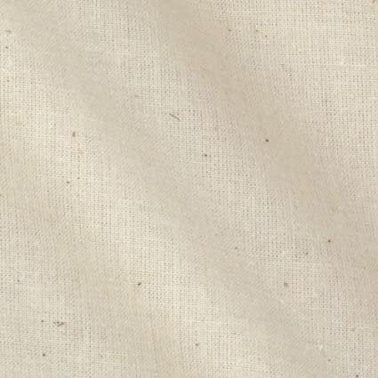 Muslin Cotton Fabric by the Yard - Lightweight, Unbleached for Quilting, Crafting, Pattern Making | BelieveWorks