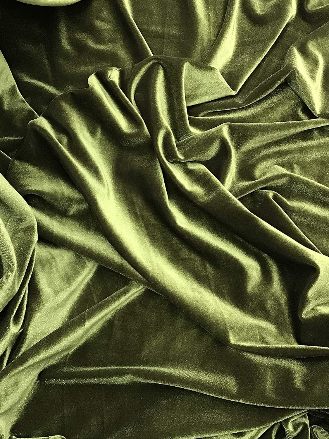 Stretch Velvet Fabric - Polyester Spandex Blend, Apparel & Costume Sewing, Sold by the Metre