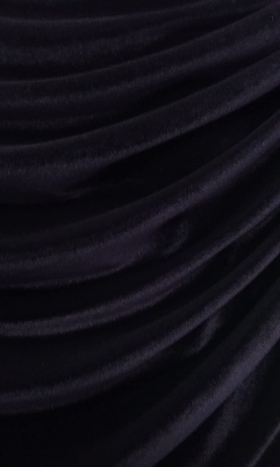 Stretch Velvet Fabric - Polyester Spandex Blend, Apparel & Costume Sewing, Sold by the Metre